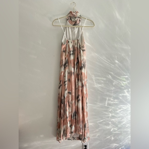 NWT Maeve Maxi Dress Trapeze Style Low Back High Neck Size Small - Picture 4 of 14